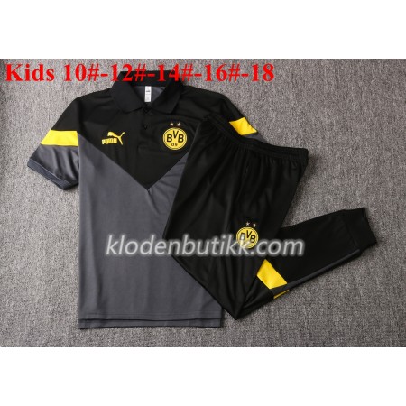 Borussia Dortmund 2020-2021 Barn Trenings Polo M001